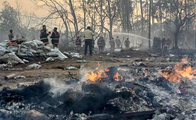 Thrissur firework blast: Forensic probe on to find chemicals used for crackers